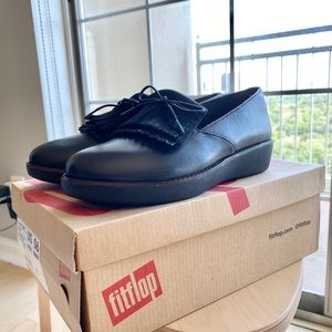 Fitflop Leather Loafers (fits size 6-6.5)